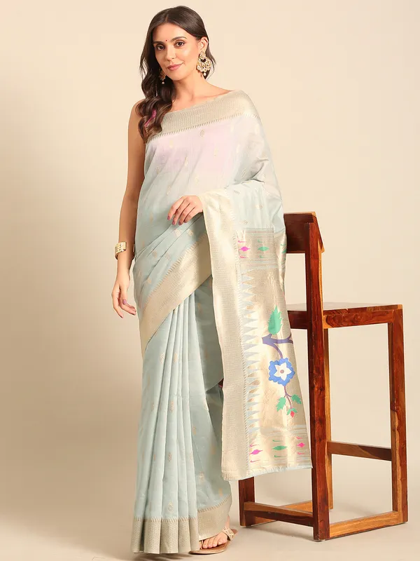 Authentic_Muga_cotton_Paithani__Saree