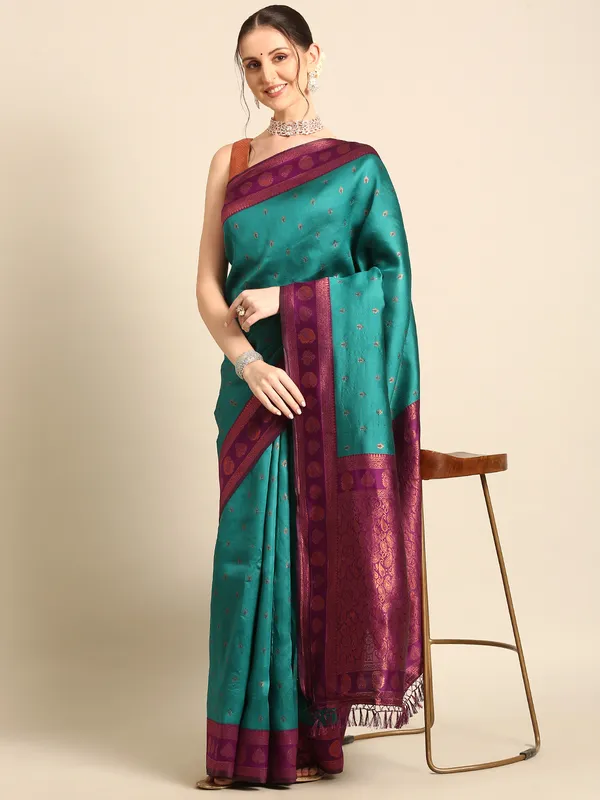 Premium_Kanjivaram_Saree_|_Classic_Silk_&_Zari_Weave