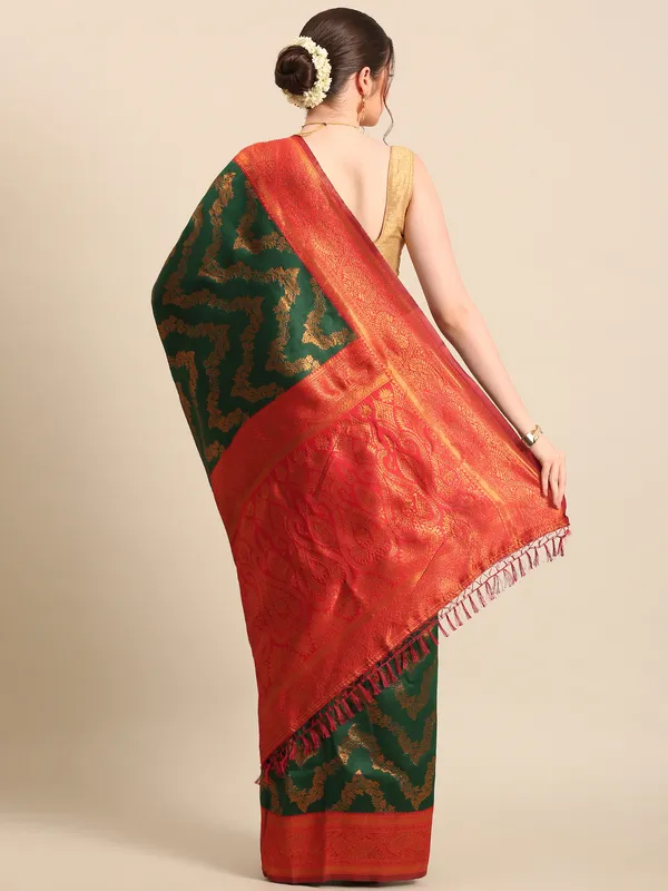 Pure_Kanjivaram_Silk_Saree_with_Traditional_Zari_Work_|_Premium_Wedding_Saree