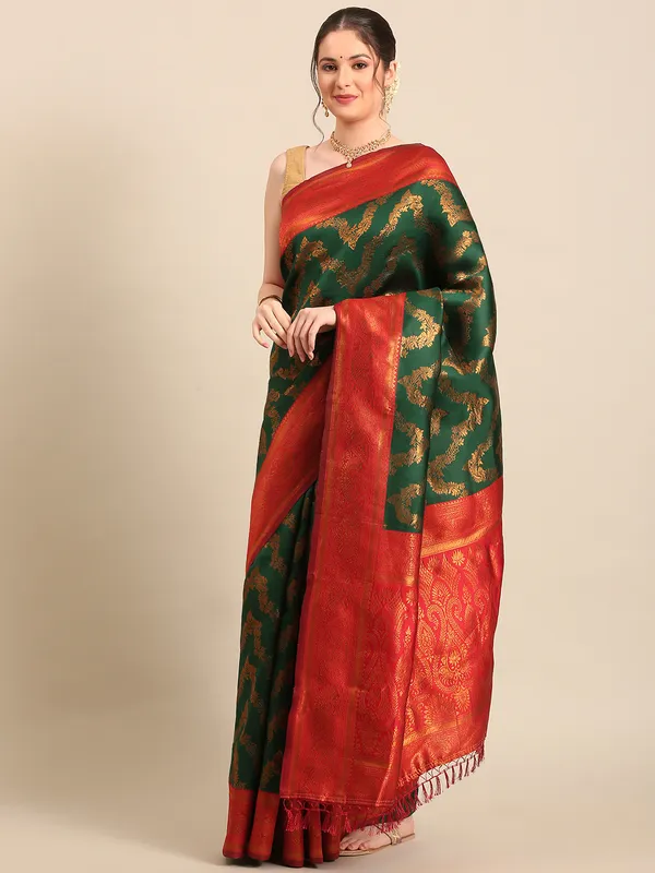 Pure_Kanjivaram_Silk_Saree_with_Traditional_Zari_Work_|_Premium_Wedding_Saree