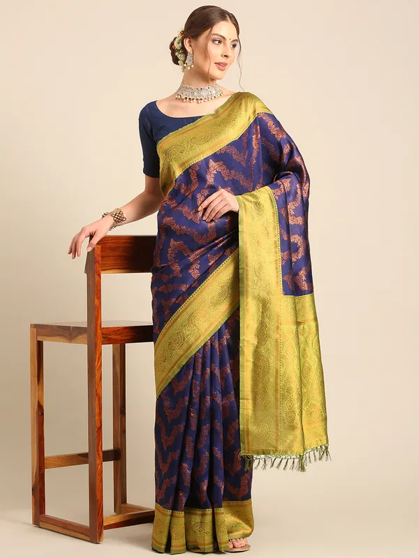 Pure_Kanjivaram_Silk_Saree_with_Traditional_Zari_Work_|_Premium_Wedding_Saree
