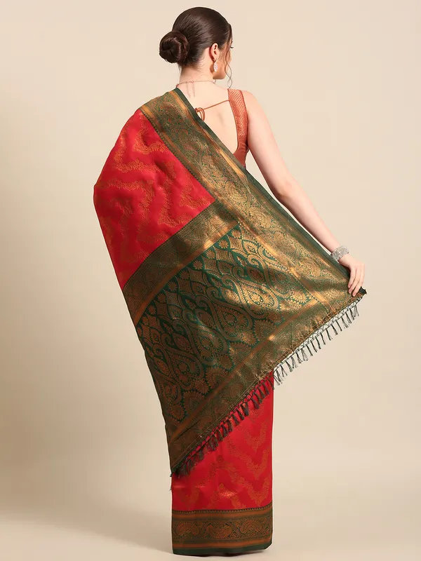 Pure_Kanjivaram_Silk_Saree_with_Traditional_Zari_Work_|_Premium_Wedding_Saree