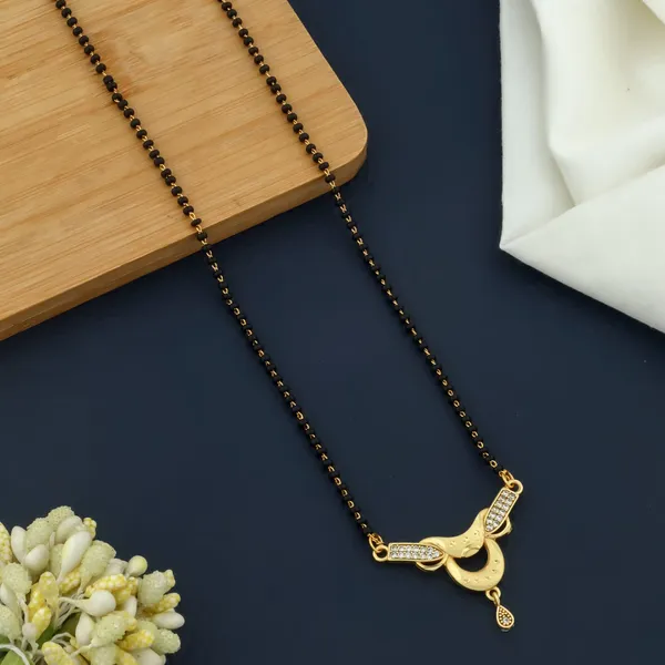 Gold-Plated_Black_Bead_Mangalsutra_with_Crystal_Pendant_M1