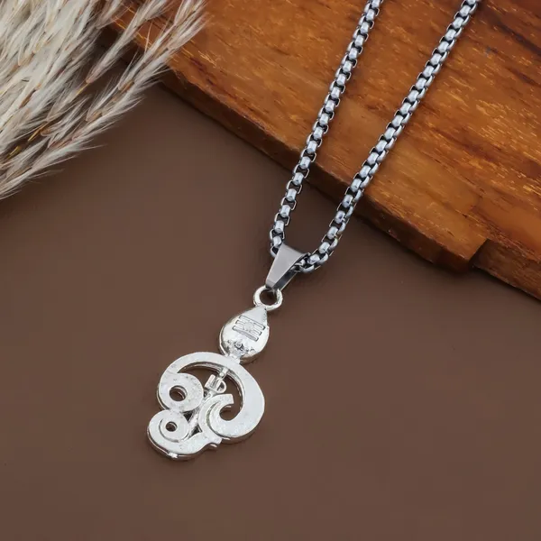 Om_Pendant_Necklace_for_Men_&_Women_|_ॐ_Symbol_Silver_Finish_Chain_|_Spiritual_Hindu_Jewellery_for_Meditation_&_Yoga