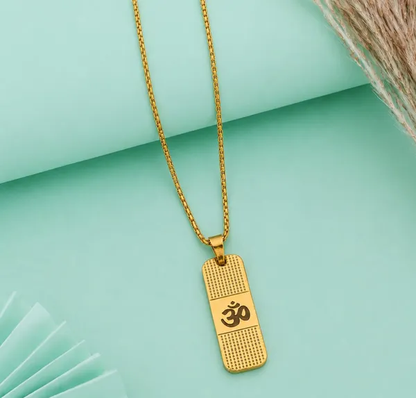 Religious_Om_Pendant_Locket_Gold_Plated_Finish_Stainless_Steel_Necklace_Chain_for_Men_and_Women_Daily_&_Party_Wear_