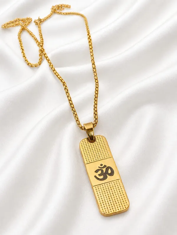 Religious_Om_Pendant_Locket_Gold_Plated_Finish_Stainless_Steel_Necklace_Chain_for_Men_and_Women_Daily_&_Party_Wear_