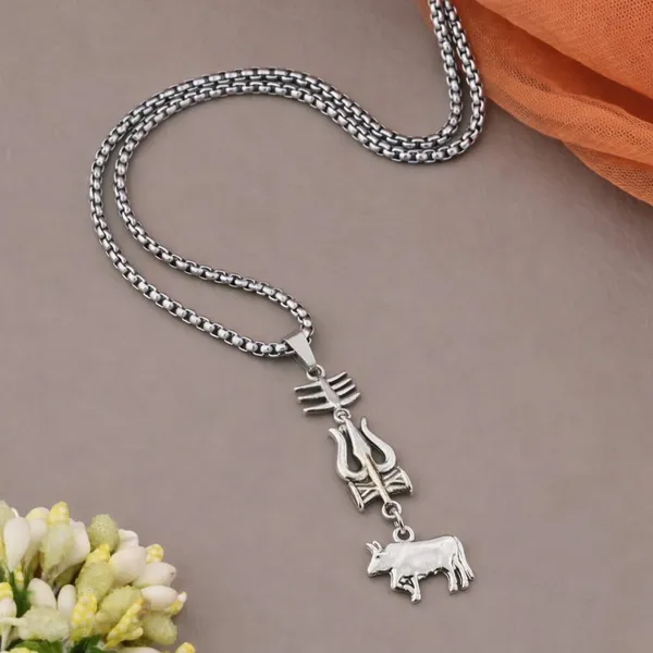 Trishul_Damru_Nandi_Pendant_Necklace_for_Men_|_Religious_Mahadev_Yoga_and_Meditational_Chain_for_Unisex_|_Spiritual_Fashion_Jewellery_for_Daily_Use_&_Gifting_Accessories_for_Men,_Women,_Boy,_Girls