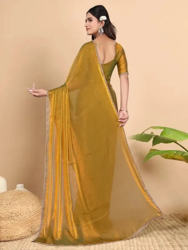 Adoring_Yellow_Embroidery_Work_Chiffon_Silk_Saree_With_Assemblage_Blouse_Piece