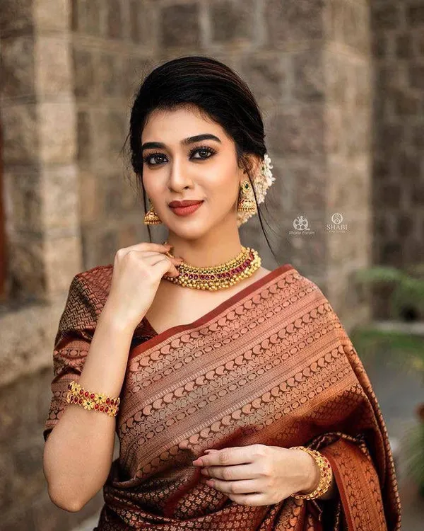 Amiable_Brown_Soft_Banarasi_Silk_Saree_With_Elision_Blouse_Piece