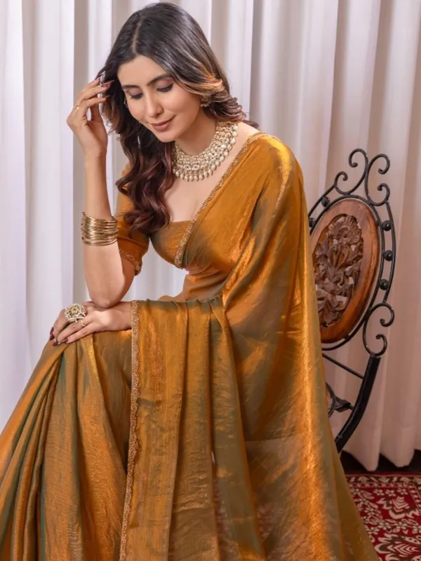 Designer_Turquoise_Embroidery_Work_Chiffon_Silk_Saree_With_Blooming_Blouse_Piece