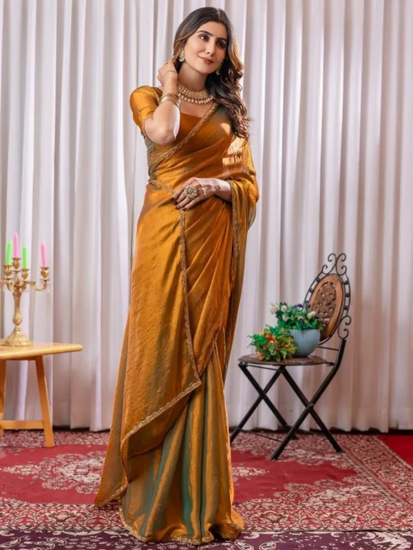 Designer_Turquoise_Embroidery_Work_Chiffon_Silk_Saree_With_Blooming_Blouse_Piece