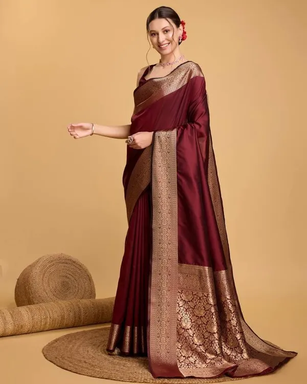 Ideal_Soft_Banarasi_Silk_Saree_With_Dalliance_Blouse_Piece