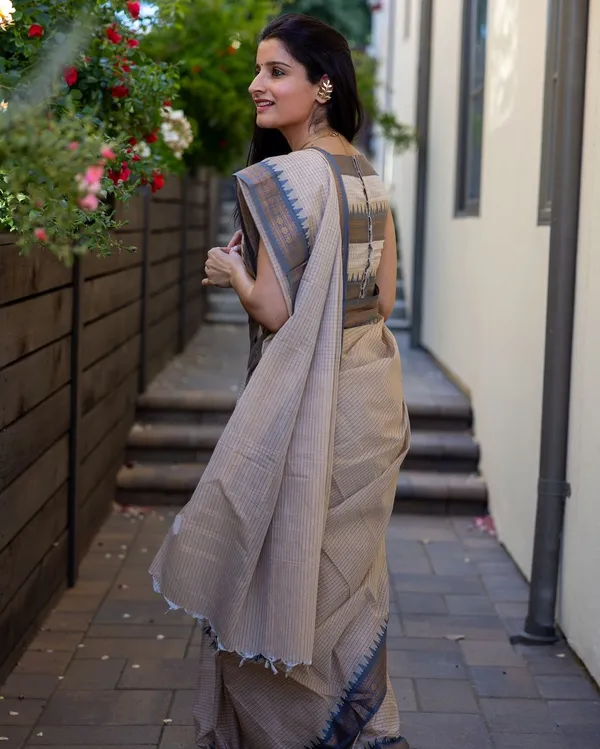 Grey_Woven_Kanjivaram_Silk_Saree_with_Saree_Cover