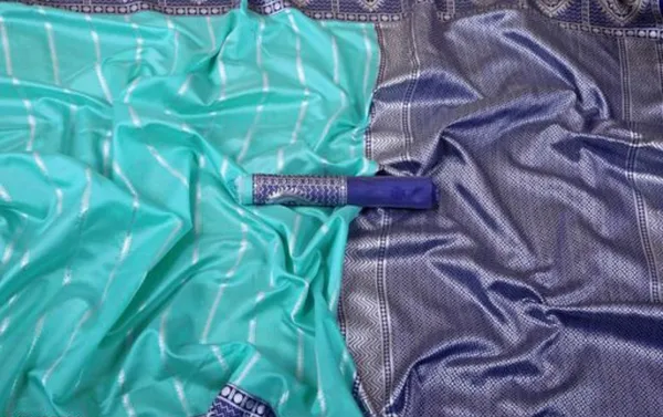Luxuriant_Sky_Soft_Banarasi_Silk_Saree_With_Splendorous_Blouse_Piece