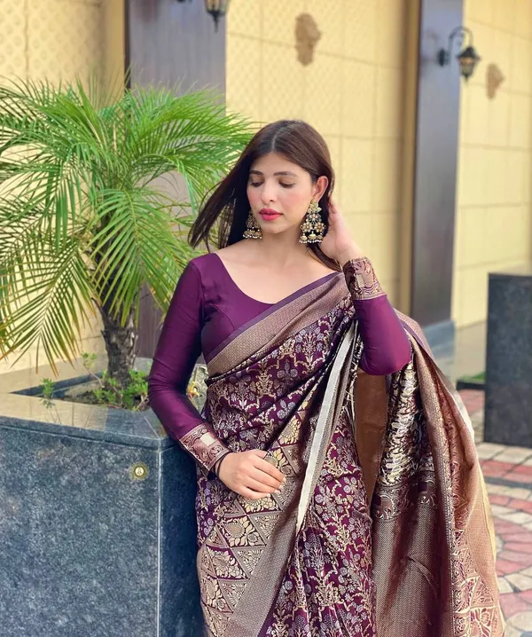 Opulent_Purple_Soft_Banarasi_Silk_Saree_With_Ethnic_Blouse_Piece