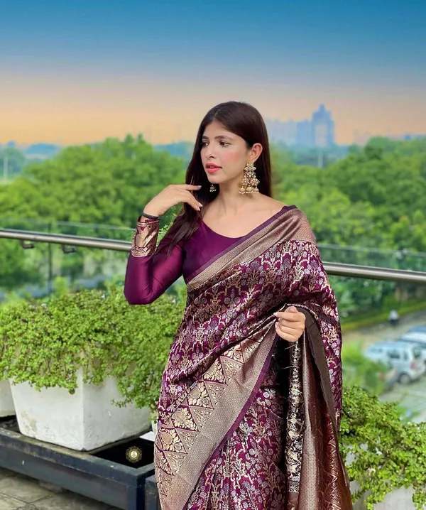 Opulent_Purple_Soft_Banarasi_Silk_Saree_With_Ethnic_Blouse_Piece