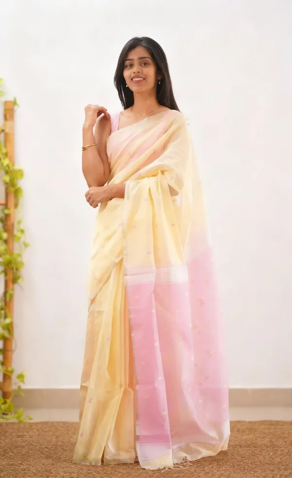 Outstanding_Cotton_Silk_Saree_With_Deserving_Blouse_Piece