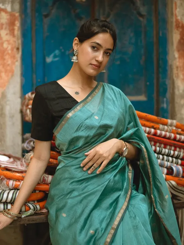 Sophisticated_Cotton_Silk_Saree_With_Prodigal_Blouse_Piece