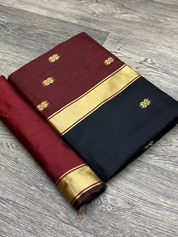 Sophisticated_Cotton_Silk_Saree_With_Prodigal_Blouse_Piece