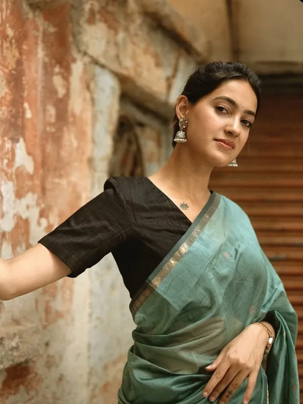Sophisticated_Cotton_Silk_Saree_With_Prodigal_Blouse_Piece
