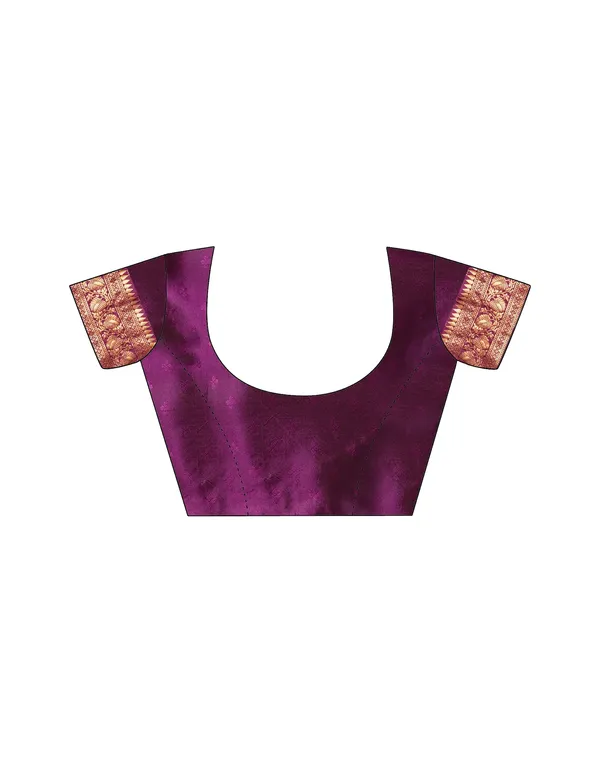 Splendorous_Wine_Soft_Banarasi_Silk_Saree_With_Luxuriant_Blouse_Piece