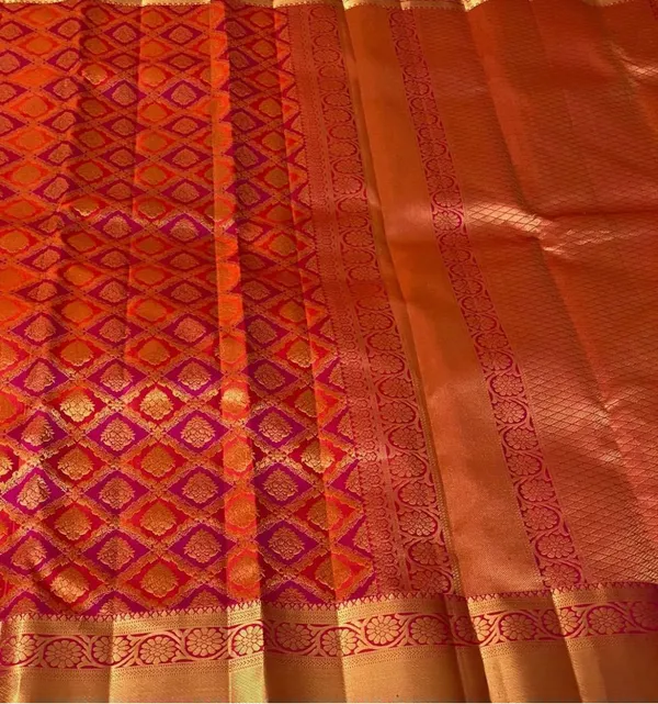 Staring_Red_Soft_Banarasi_Silk_Saree_With_Beautiful_Blouse_Piece