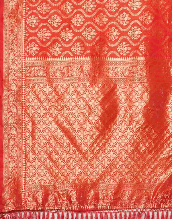 Tremendous_Red_Soft_Banarasi_Silk_Saree_With_Incomparable_Blouse_Piece