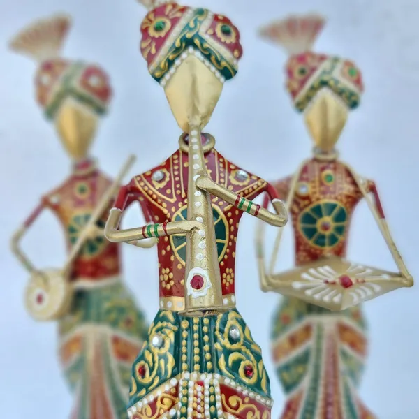 Handcrafted_Metal_Rajasthani_Tribal_Musician_Showpiece_Set_of_3_(13_Inch)