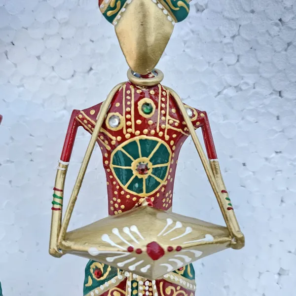Handcrafted_Metal_Rajasthani_Tribal_Musician_Showpiece_Set_of_4_(13_Inch)