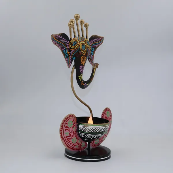 HANDICRAFY_VINAYAKA/_GANESHA_JI_/_IRON_TABLE_DECORATIVE_SHOWPIECE_TEALIGHT_CANDLE_HOLDER_/_DIYA_HOLDER_/_LOBAN_DHOOP_/_INCENSE_BURNER_/_GANESHA_TEA_LIGHT_CANDLE_HOLDER_FOR_DEWALI_DECORATION,_DIWALI_GIFT,_CORPORATE_GIFT,_TABLE_DECOR,_POOJA_ROOM_DECOR