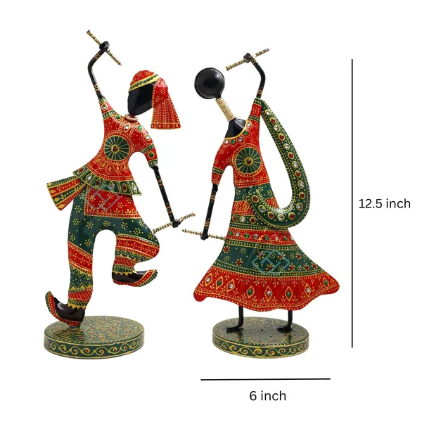 Handcrafted_Rajasthani_Dandiya_Dance_Metal_Figurines_(Set_of_2)_–_Vibrant_Iron_Folk_Art_Statues_for_Home_Decor,_Living_Room_&_Festive_Gifting_–_12.5"_Height