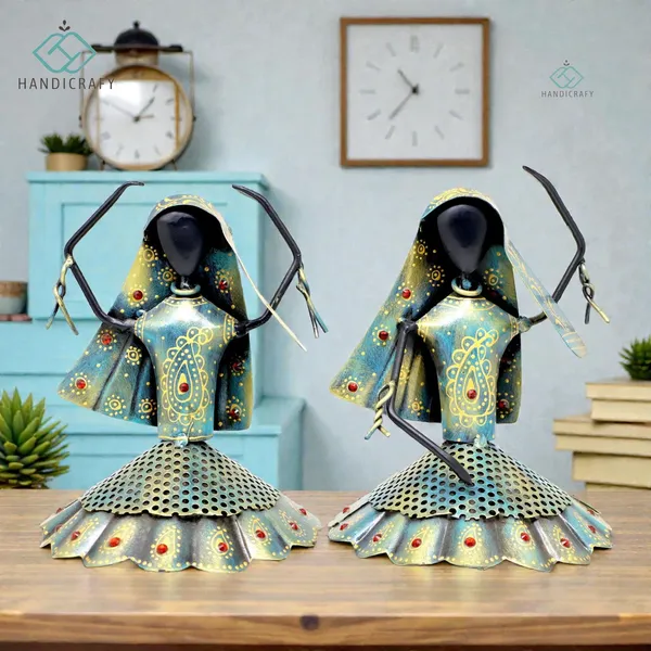 Handicrafy_Rustic_Blue_Dancing_Lady_Showpiece_Set_of_2_|_19_cm_Metal_Handmade_Figurines_|_Ethnic_Rajasthani_Home_Decor_Items