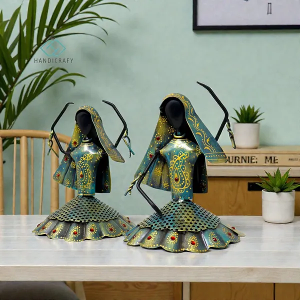Handicrafy_Rustic_Blue_Dancing_Lady_Showpiece_Set_of_2_|_19_cm_Metal_Handmade_Figurines_|_Ethnic_Rajasthani_Home_Decor_Items