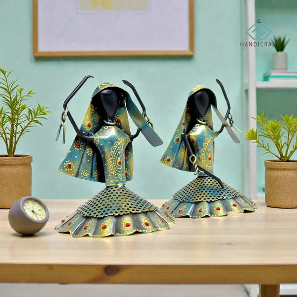 Handicrafy_Rustic_Blue_Dancing_Lady_Showpiece_Set_of_2_|_19_cm_Metal_Handmade_Figurines_|_Ethnic_Rajasthani_Home_Decor_Items