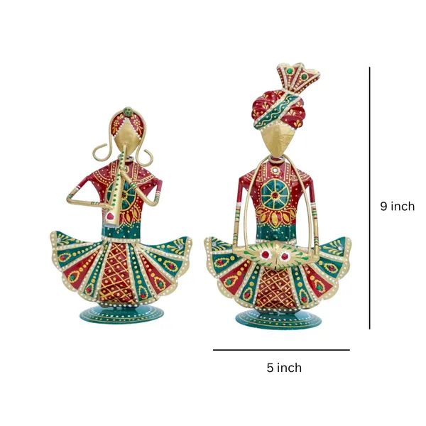 Handcrafted_Metal_Rajasthani_Tribal_Musician_Sitting_Showpiece_Set_of_2_(9_Inch)