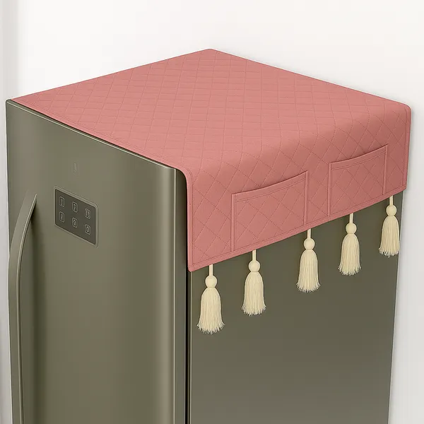 PURE_COTTON_FRIDGE_TOP_COVER_WITH_TASSLES