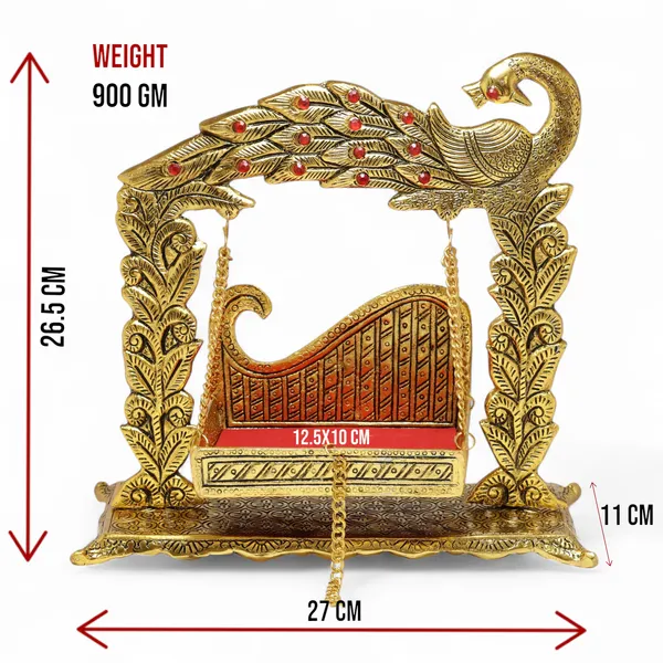 Metal_Laddu_Gopal_Jhulla_for_Janmastmi_Festive_Gold_Plated_Decor_Your_Home,_Temple_Office,Gift_Article