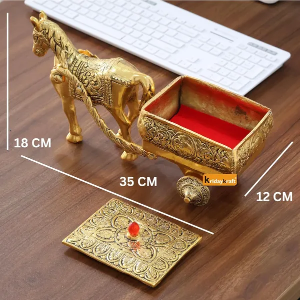 Horse_Cart_Aluminium_Statue_Gold_Plated_Horse_Cart_Murti_Showpiece_Religious_Figurines_Gift_Article_for_Home_and_Office_Table_and_Car_Dashboard_Decor_(Golden)