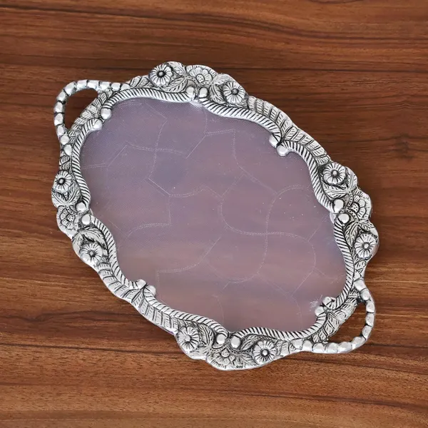 Decorative_Fiber_Tray_with_Metal_Floral_Border,_25_cm_Diameter
