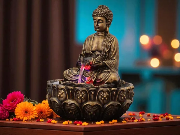 KridayKraft_Meditating_Buddha_Water_Fountain_Idol_Polyresin_Lotus_Water_Fountain_Showpiece_for_Home_Garden_Living_Room_Decor_Decoration_Gift_Items,