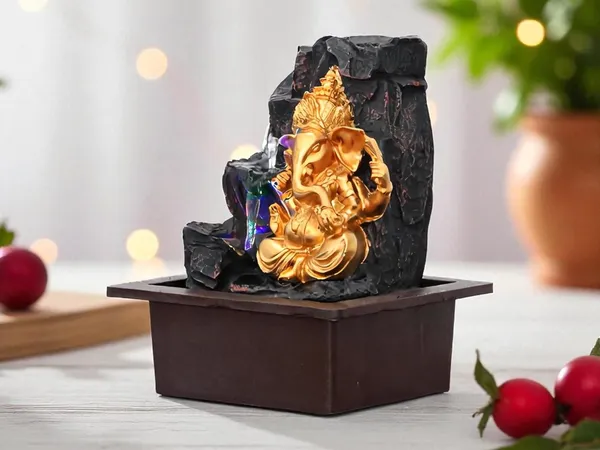 KridayKraft_Ganesh_Waterfall_Design_Table_top_Colour_Changing_Lights_Fountain_Polyresin_Showpiece_for_Home_Garden_Living_Room_Decor_Decoration_Gift_Items,_30_CM_1.3_kg