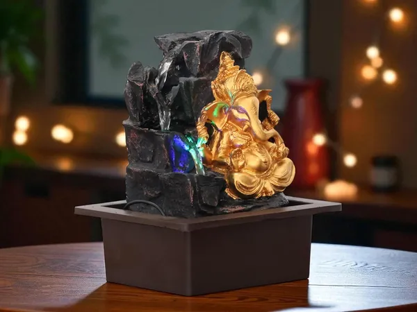 KridayKraft_Ganesh_Waterfall_Design_Table_top_Colour_Changing_Lights_Fountain_Polyresin_Showpiece_for_Home_Garden_Living_Room_Decor_Decoration_Gift_Items,_30_CM_1.3_kg