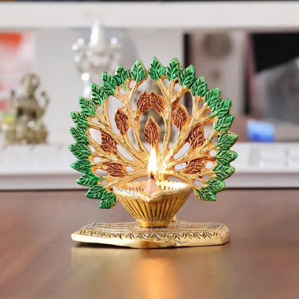 Metal_Home_Decorative_kalpavriksha_tree_With_Decorative_Diya_Gold_Plated