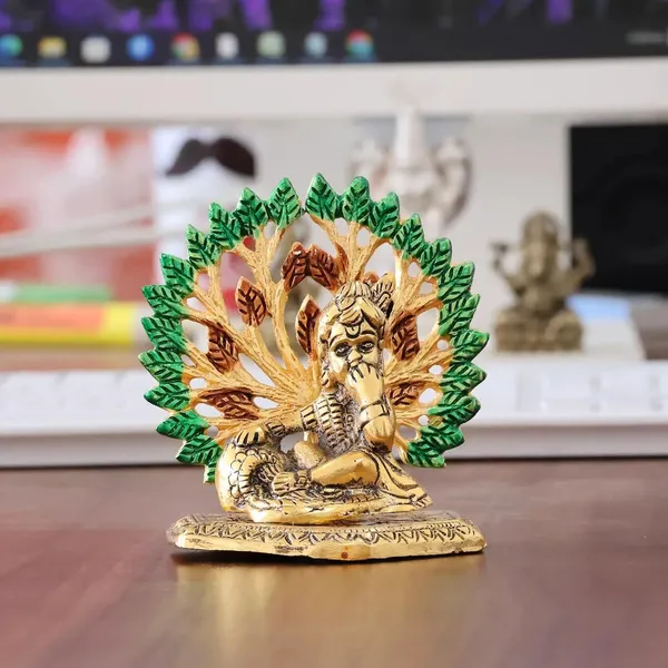 Metal_Home_Decorative_kalpavriksha_tree_With_Matki_Krishna_Idols_Gold_Plated