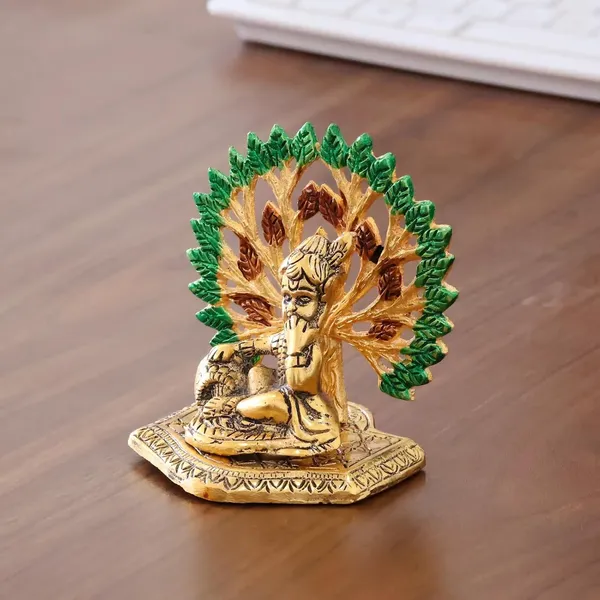 Metal_Home_Decorative_kalpavriksha_tree_With_Matki_Krishna_Idols_Gold_Plated