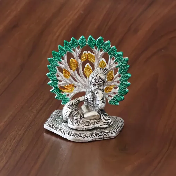 Metal_Home_Decorative_kalpavriksha_tree_With_Matki_Krishna_Idols_Silver_Plated