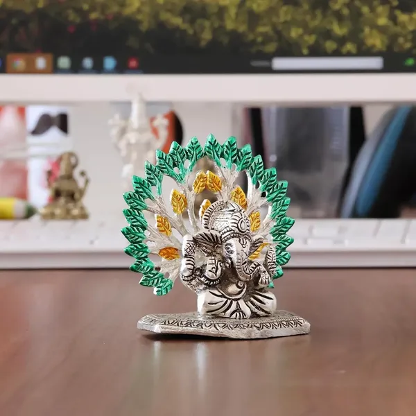 Metal_Home_Decorative_kalpavriksha_tree_With_Ganesh_ji_Idols_Silver_Plated