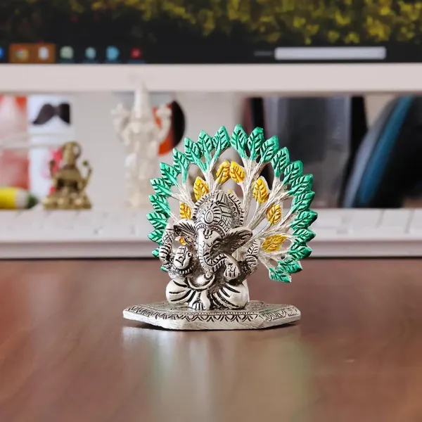 Metal_Home_Decorative_kalpavriksha_tree_With_Ganesh_ji_Idols_Silver_Plated