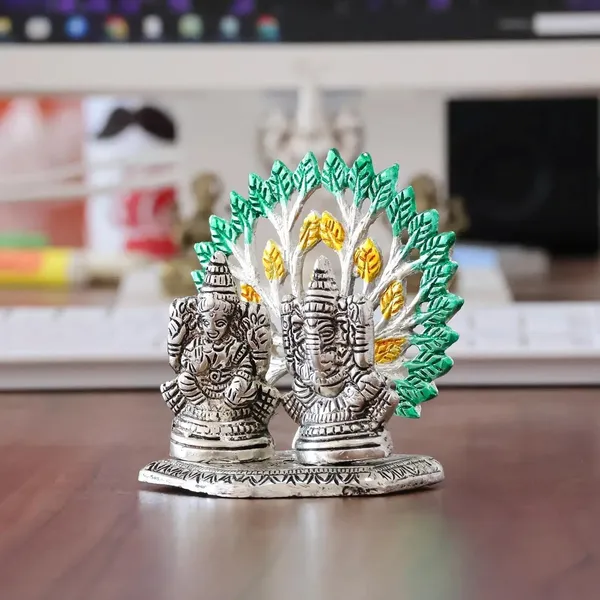 Metal_Home_Decorative_kalpavriksha_tree_With_Laxmi_Ganes_Idols_Silver_Plated