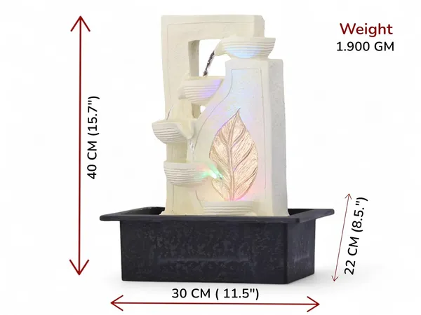 KridayKraft_Diya_Waterfall_Design_Table_top_Colour_Changing_Lights_Fountain_Polyresin_Showpiece_for_Home_Garden_Living_Room_Decor_Decoration_Gift_Items,_40_CM_1.9_kg